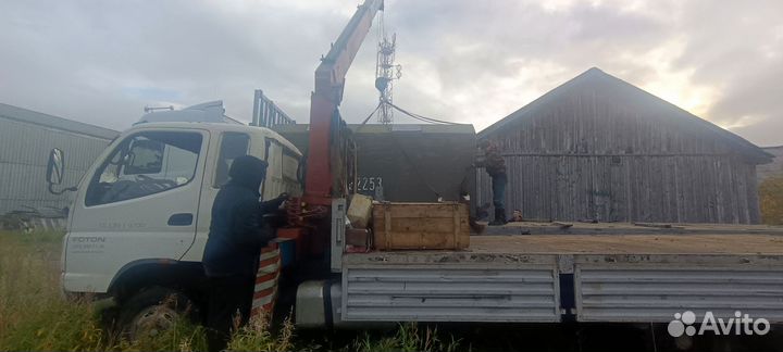 Аренда и услуги манипулятора, стрела 3 т, 14 м, борт 5 т, 6 м