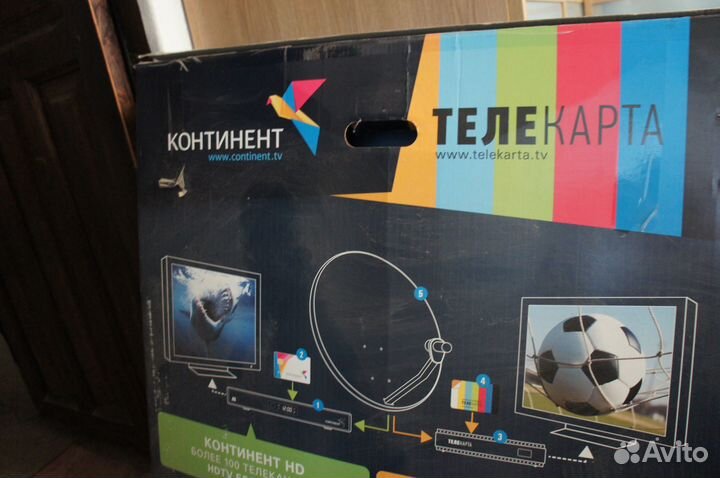 Комплект с 2-мя ресиверами спутникового тв