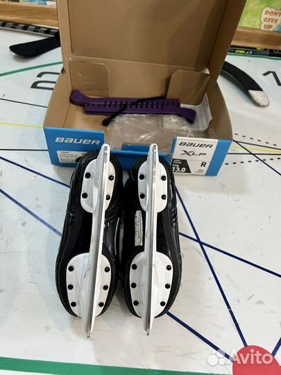 Детские хоккейные коньки bauer