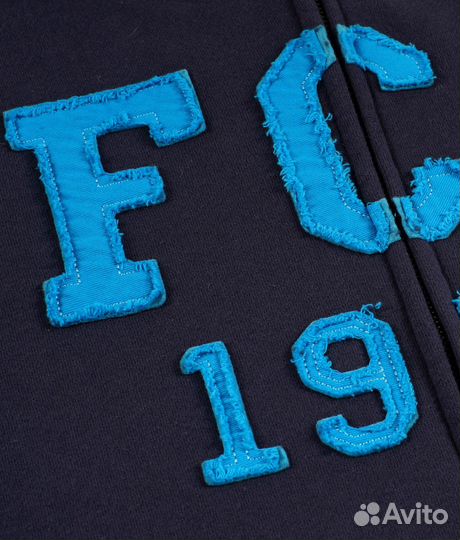 Зенит толстовка детская синяя FCZ