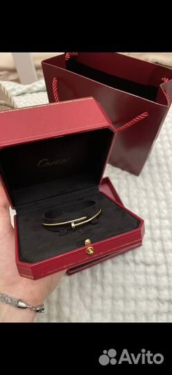 Браслет cartier гвоздь женский