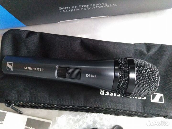 Вокальный микрофон Sennheiser E835-S