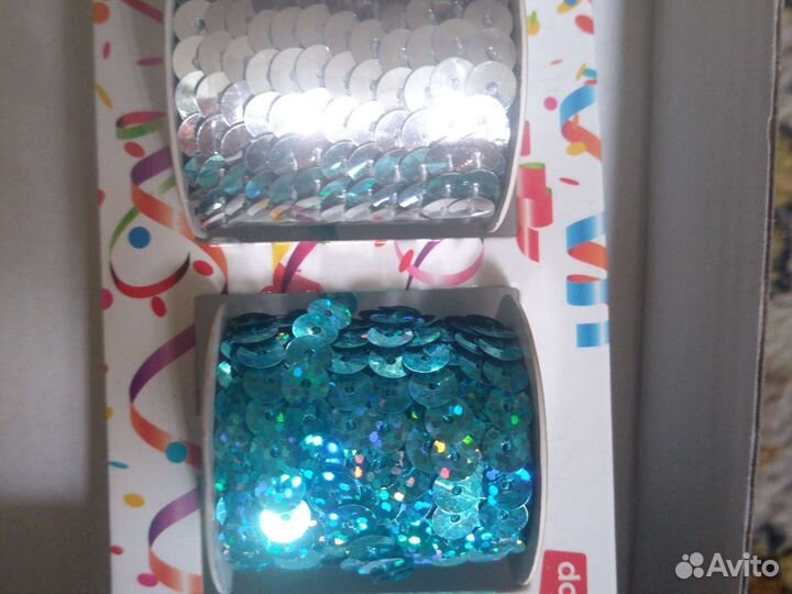 Пайетки.Лента для декорирования с пайетками