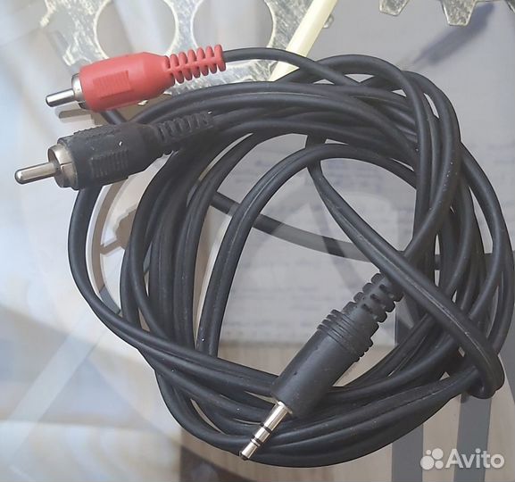 Кабель Jack-2 RCA длина 2м