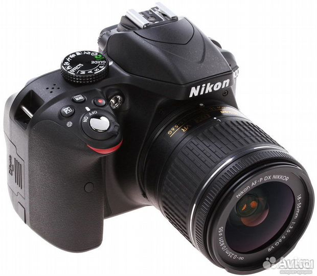 Nikon D3300(18-55mm AF-P+Бленда) Сумка+2гб+Доп/акб