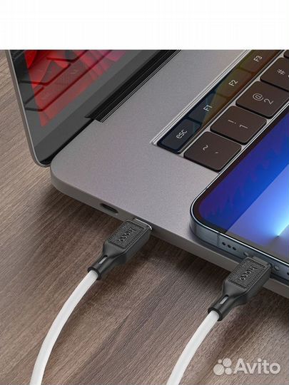 Кабель Type-c to Lightning