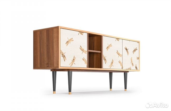 Тв-тумба T5 - Орех - Nude Dragonflies