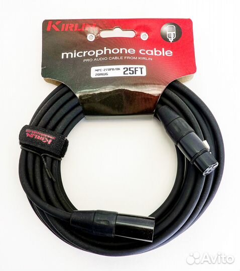 Kirlin микрофонный кабель 25ft + SmallRig подвеска