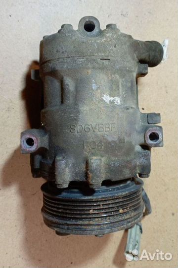 Компрессор кондиционера Opel Astra G