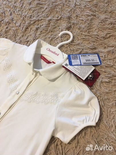 Блузка школьная