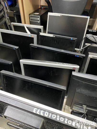 Пк и мониторы в сборе