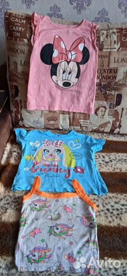 Вещи пакетом на девочку 104