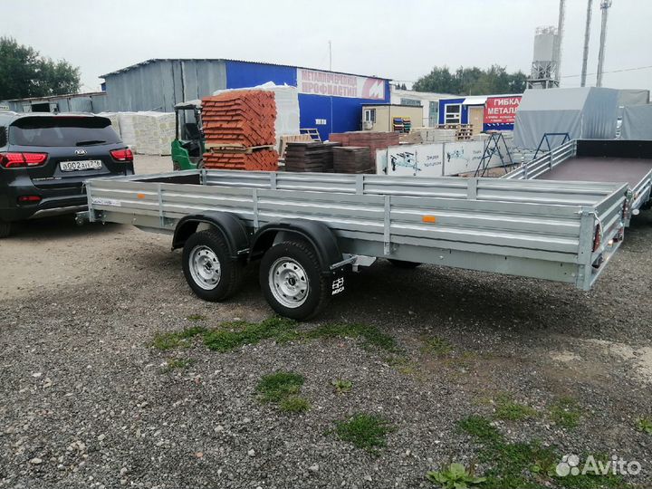 Прицеп мзса 817735.012. Кузов:4,59*1,51 м.Качество