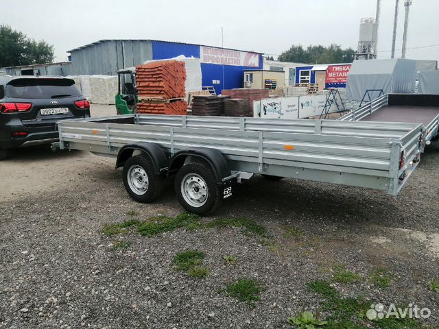 Прицеп мзса 817735.012. Кузов:4,59*1,51 м.Качество