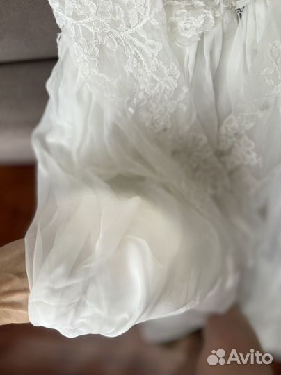 Свадебное платье бу 42-44