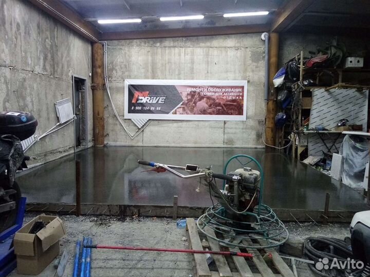 Промышленные бетонные полы