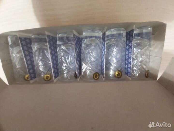 Стопки хрустальные СССР