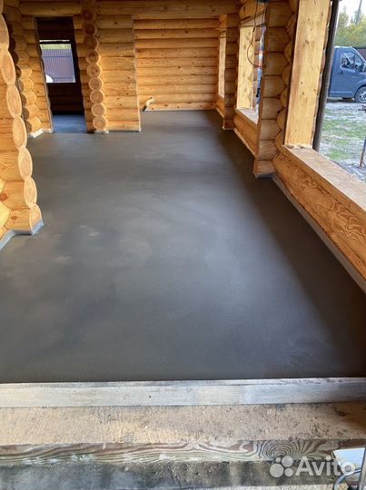 Полусухая стяжка на Тёплый пол