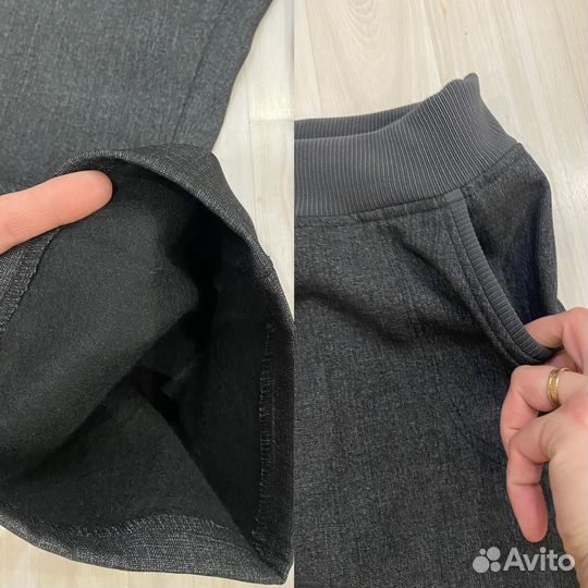 Утепленные брюки новые, 54-56