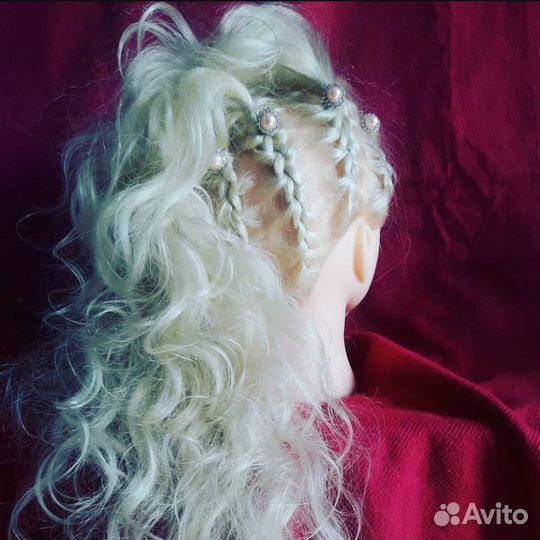 Учебная голова для причесок