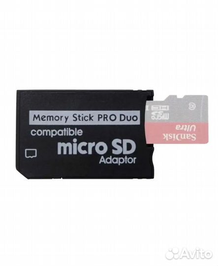 Memory stick pro duo adapter