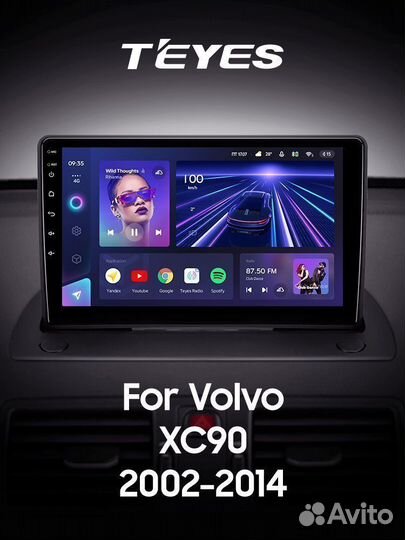 Магнитола Teyes CC3 Volvo XC90 2002-2014