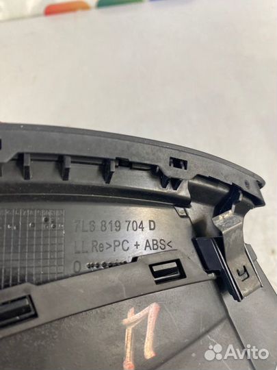 Дефлектор на торпедо правый Volkswagen Touareg GP