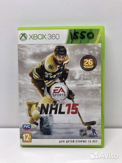 Диск NHL 15 для Xbox 360