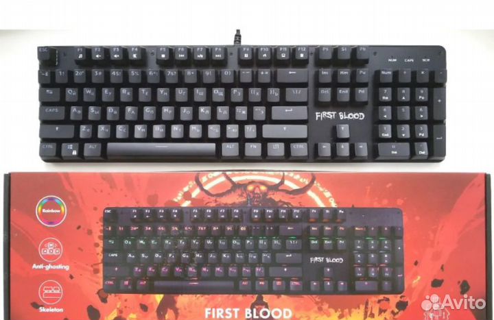 Игровая Клавиатура Dexp First Blood