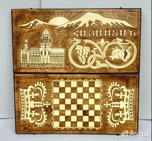 Нарды ручной работы