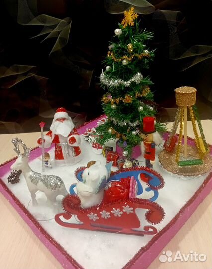 Зимняя поделка 