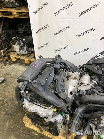 Двигатель EP6 EP6DT 5F04 Turbo Peugeot 3008