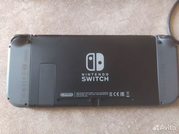 Nintendo switch 2 ревизия + 2 игры