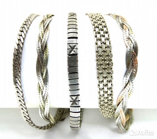 Серебряные колье