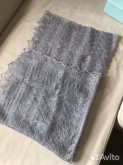 Палантин пуховый