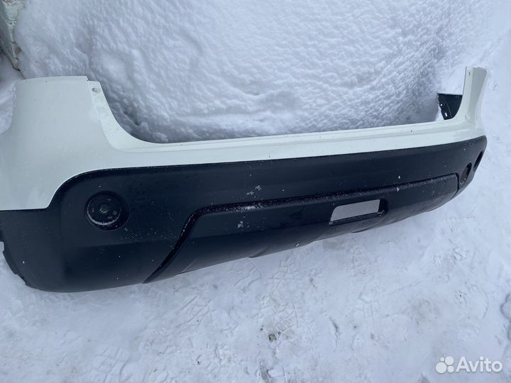Бампер задний nissan qashqai j10
