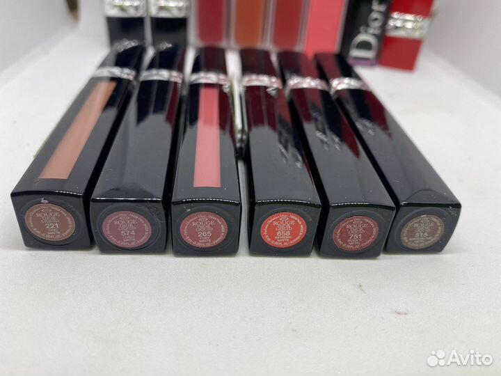 Dior помады и блески для губ