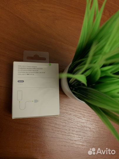 Адаптер apple 25w