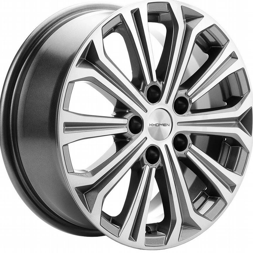 Диски Khomen KHW1610 6.5x16 5x114.3 ET45 D60.1 Gray-FP