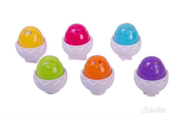 Развивающий сортёр tomy цыплята в скорлупках