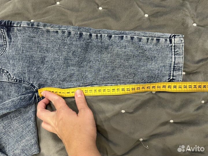 Джинсовый комбинезон для девочки (98)