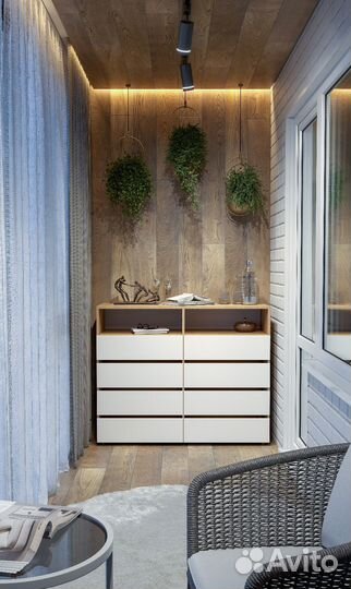 Комод Абрау 8 ящиков