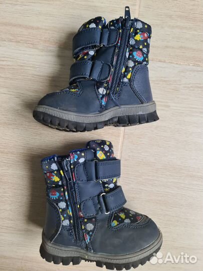 Ботинки зимние детские 23 размер