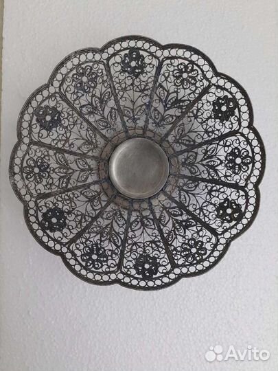 Ваза - конфетница скань СССР