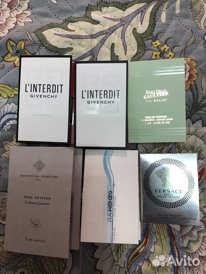 Сет пробников косметики и парфюмерии.17 шт+ купон