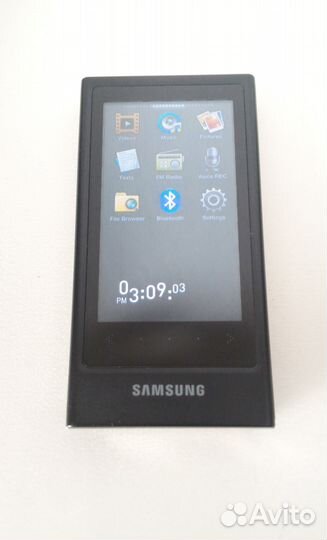 Плеер samsung YP-P3 (неисправен сенсор дисплея)