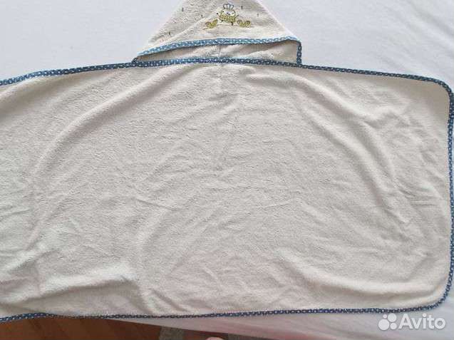 Полотенце уголок с капюшоном детское