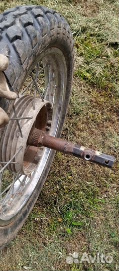 Колеса от мотоцикла Урал переделаные для мотоблока