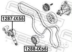 Ролик обводной hyundai IX55 07 (2007-2013) 1288