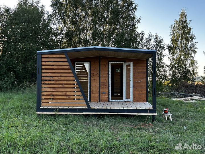 Каркасная баня 7х4,40